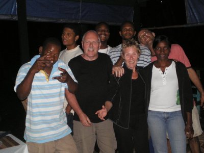 3 rivers Rosalie Forest Eco Lodge Dominica staff
