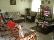 ryan pascal family living room home stay dominica